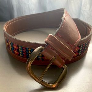 Vintage floral belt